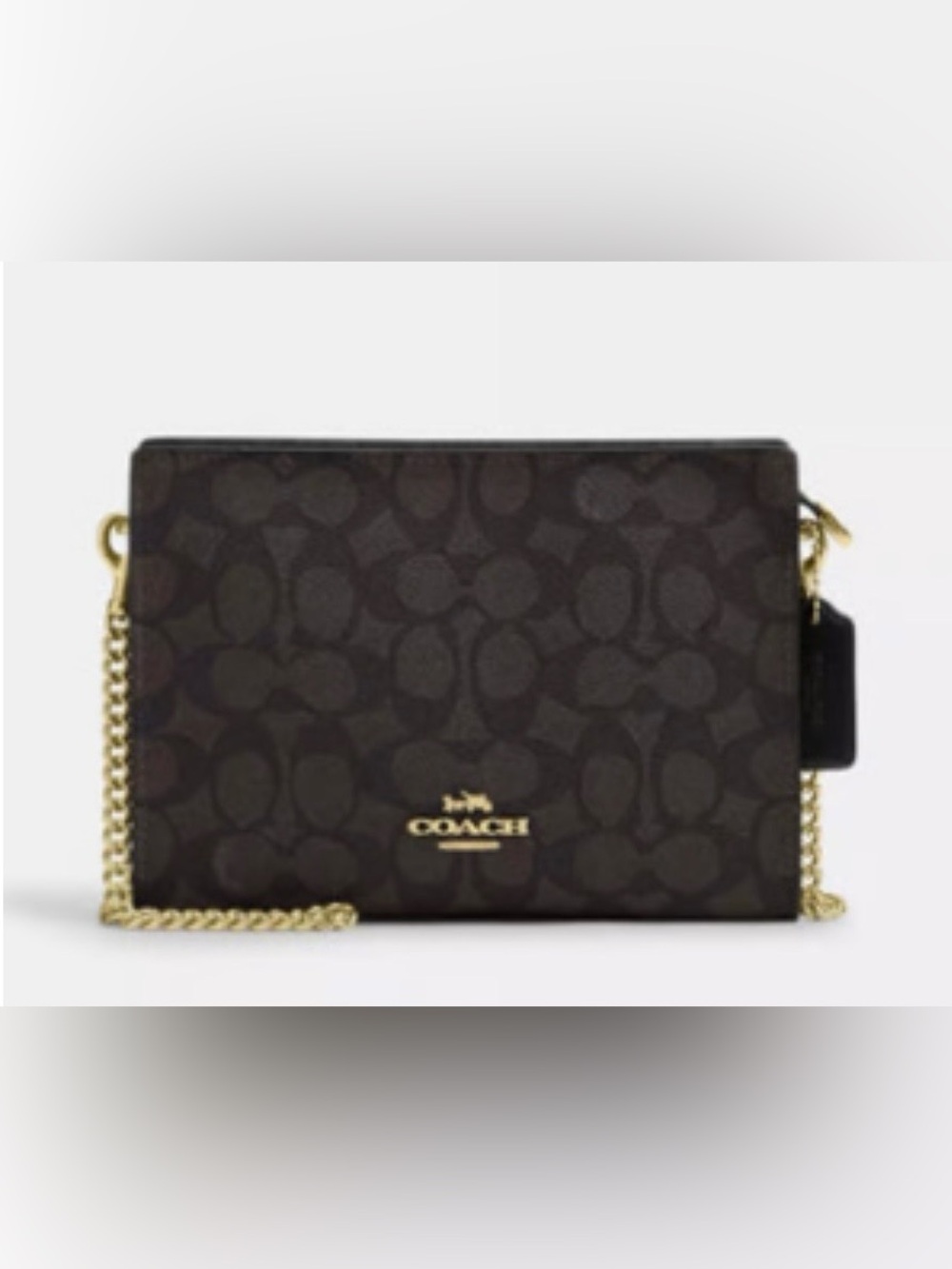 Coach Slim Crossbody Bag In Signature Canvas *NEW*
